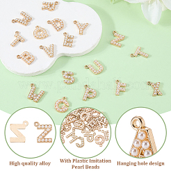104 pièces 26 styles pendentifs en alliage de zinc&nbsp;FIND-SC0023-10