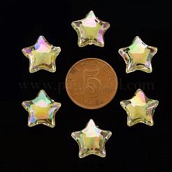 Прозрачные акриловые бусины&nbsp;TACR-S152-02D-SS2105