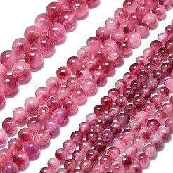 Chapelets de perles en jade de malaisie naturelle&nbsp;G-L645-C01-14mm-30