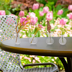 7 шт. стеклянная ваза 7 стилей&nbsp;AJEW-FH0007-02