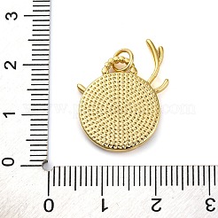 Латунь эмаль подвески KK-K339-04B-G