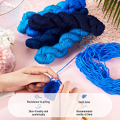 5 моток пряжи из акрилового волокна 5 цветов&nbsp;OCOR-TA0003-22