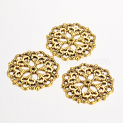 Тибетский стиль филигранные столяры соединения TIBE-A11623-AG-FF