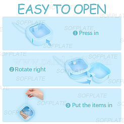 Многофункциональный пластиковый карманный органайзер для переключателей&nbsp;CON-WH20006-004A