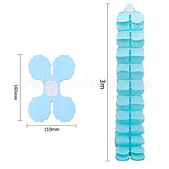 Клевер бумажные цветы AJEW-NB0001-29