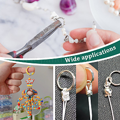 18 шт. 3 стиля 925 разъемных соединительных кольца из стерлингового серебра STER-UN0001-20