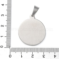 304 Edelstahl-Emaille-Anhänger&nbsp;STAS-G346-44P