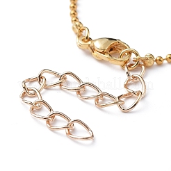 Буквы a ~ z ожерелья с подвесками NJEW-JN02837