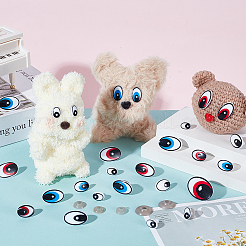 Пластиковые глаза куклы DIY-GA0008-06