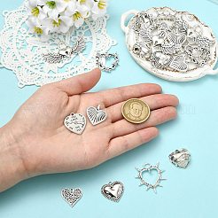 40 pièces 8 styles pendentifs en alliage de style tibétain&nbsp;FIND-CJ0005-94