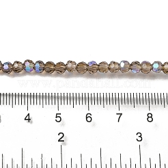 Гальванизируйте прозрачное стекло бисер нитей&nbsp;LS-EGLA-A035-T4mm-L16