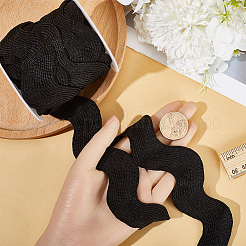 Волнистая бахрома из полиэстера OCOR-GF0003-44G-01