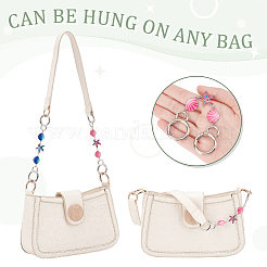 Удлинители ремешка из эмали из сплава ракушек и морских звезд&nbsp;AJEW-AB00078-02