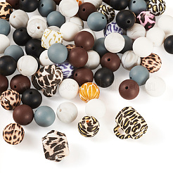 Пищевые экологически чистые силиконовые фокусные бусины SIL-TA0002-66