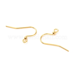 Ganci di orecchini in ottone&nbsp;KK-F824-010G