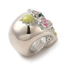 Латунные горный хрусталь Европейский бисером&nbsp;LS-KK-A203-03P