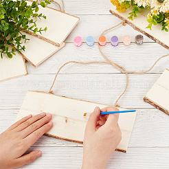 Незавершенные подвесные украшения из дерева AJEW-WH0258-813