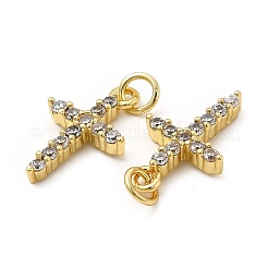 Латунные микро проложить кубического циркония подвески KK-E068-VB271