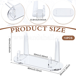Base espositiva in acrilico per blocco di carte&nbsp;ODIS-WH0078-36