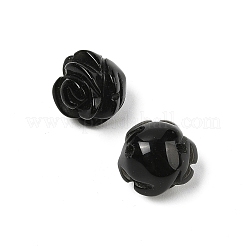 Природные обсидиана бусы G-O156-C-24