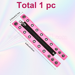 Браслеты из шнура из искусственной кожи в стиле панк BJEW-WH20008-12A