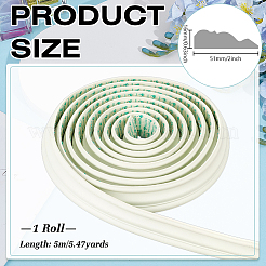 1 Rolle selbstklebende flexible PVC-Formteile&nbsp;AJEW-MA0001-40