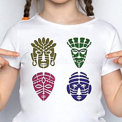 Пластиковые многоразовые шаблоны трафаретов для рисования DIY-WH0172-239