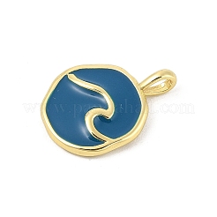 Латунь эмаль подвески&nbsp;KK-P300-25G