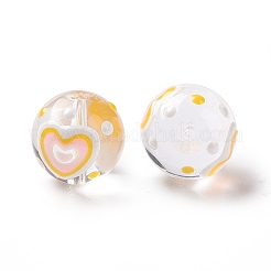 Прозрачные стеклянные бусины&nbsp;LAMP-B021-03A-07