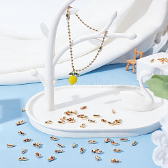 200 шт. латунные шариковые соединители для цепей&nbsp;KK-BBC0004-70