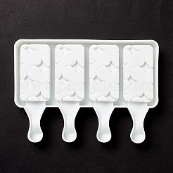 Moldes de silicona para helados rectangulares diy de grado alimenticio&nbsp;DIY-D062-08B