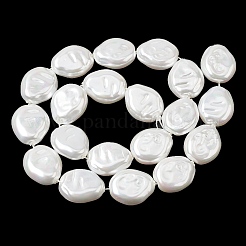 Нити бусин из гальванизированного непрозрачного стекла&nbsp;EGLA-H113-02