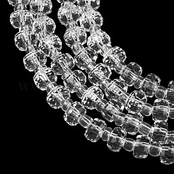Прозрачные стеклянные бусины&nbsp;GLAA-P076-01A-09