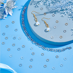 60 шт. 3-х цветные латунные паяные соединительные кольца KK-GA0001-26