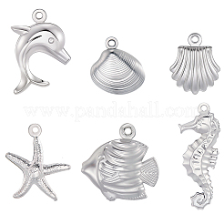 120 шт. 6 подвески из нержавеющей стали Ocean 304 STAS-BBC0008-12