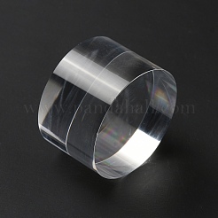 Колонна прозрачные акриловые пьедесталы для ювелирных изделий&nbsp;ODIS-WH0329-32A