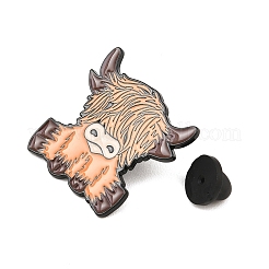 Черная эмалированная булавка&nbsp;LS-JEWB-K032-01EB