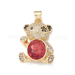 Латунные микро проложить кубического циркония подвески KK-M240-14