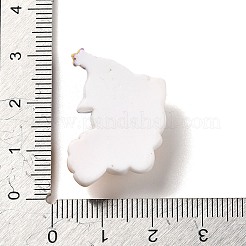 Кабошоны из непрозрачной смолы для Хэллоуина&nbsp;LS-CRES-R201-02E