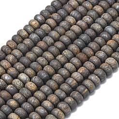 Природные бронзитом бисер нитей G-P575-A28-8x5mm