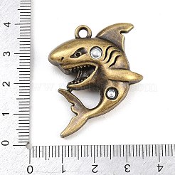 Tibetischer stil Aluminium Anhänger & Charms&nbsp;AL-CBA2376-29AB