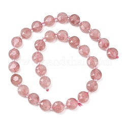 Природного кварца клубники нитей бисера G-F812-C02-01