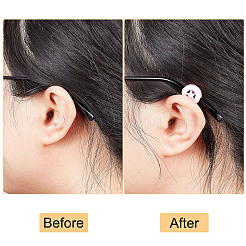 18 пара 6-х цветных силиконовых дужек для очков&nbsp;FIND-GF0004-09