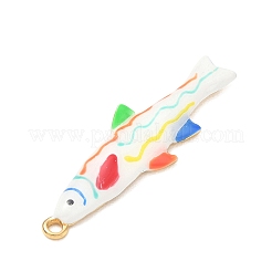 Pendentifs en acier inoxydable 304 émaillés&nbsp;SA-CBA800D-02E-G