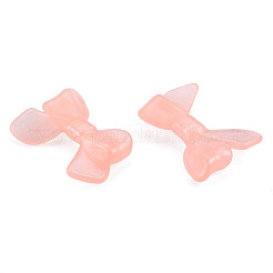 Прозрачные светящиеся акриловые бусины TACR-T007-11