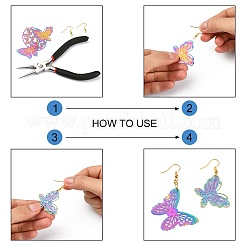 20 шт. 10 стиля ионного покрытия (IP) 201 филигранные подвески из нержавеющей стали STAS-SZ0002-15