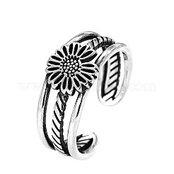 Кольца-манжеты из стерлингового серебра в тибетском стиле для женщин FS-WG2912B-01