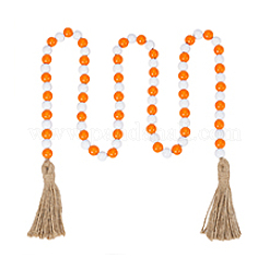 Деревянные бусины кисточки подвеска украшения&nbsp;HJEW-PH02016
