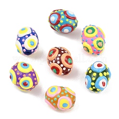 Стеклянные бусины миллефлори&nbsp;LAMP-P073-01A-M