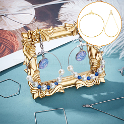 Набор для изготовления геометрических сережек своими руками DIY-DC0001-78